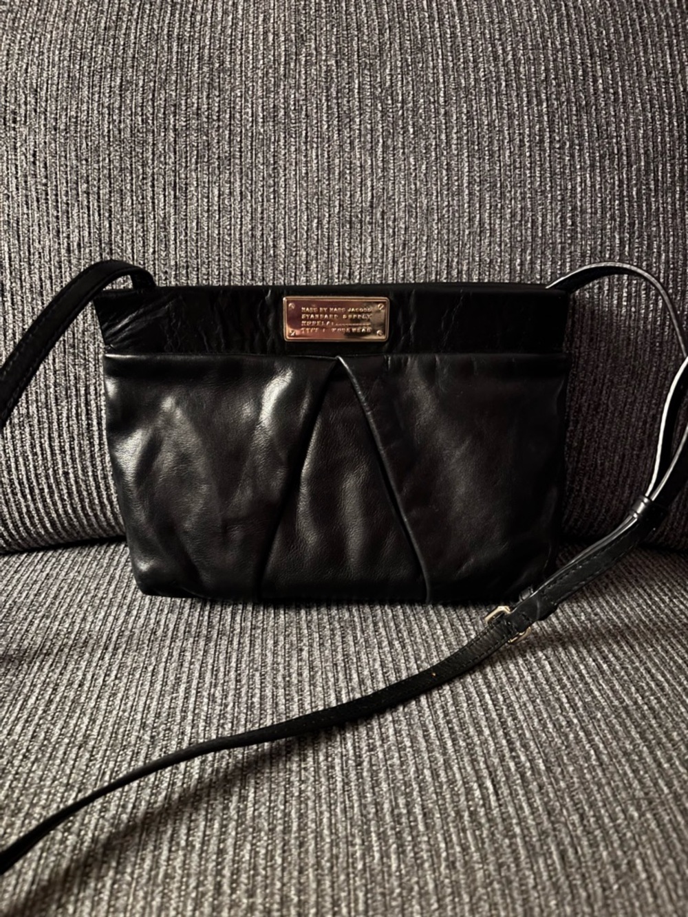 Marc by Marc Jacobs Black Leather Crossbody